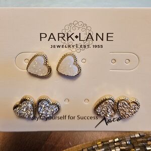 Park Lane Heart Earrings Set